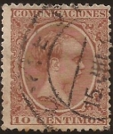 Stamps Spain -  Alfonso XIII. Tipo 