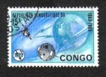 Sellos de Africa - Rep�blica Democr�tica del Congo -  U.I.T. (Unión Internacional de Telecomunicaciones), Centenario