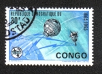 Stamps Democratic Republic of the Congo -  U.I.T. (Unión Internacional de Telecomunicaciones), Centenario