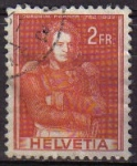 Stamps : Europe : Switzerland :  Suiza 1948 Scott 278 Sello Personajes Historicos Joachim Forrer Michel 686 Switzerland Suisse 