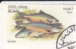 Stamps : Asia : Oman :  PECES