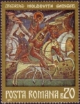 Stamps Romania -  Frescos de los monasterios de Moldavia del Norte