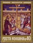 Stamps Romania -  Frescos de los monasterios de Moldavia del Norte