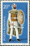 Stamps Romania -  Uniformes
