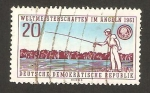 Stamps Germany -  555 - Campeonato mundial de pesca en Dresde