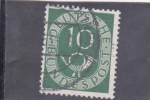 Stamps Germany -  cifra y corneta