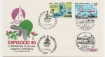Stamps Spain -  Expo Ocio 80 - II Expisición Filatélica Olímpica y Deportiva