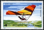 Stamps Romania -   Gliding