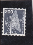 Stamps Germany -  radioteleskop
