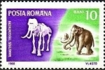 Sellos de Europa - Rumania -  Animales Prehistóricos