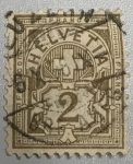 Stamps Switzerland -  Cruz Roja