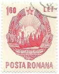 Stamps : Europe : Romania :  Escudo de Armas