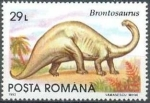 Stamps Romania -  Animales Prehistóricos