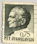 Sellos de Europa - Yugoslavia -  Pres Tito