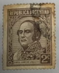 Stamps Argentina -  Justo Jose de Urquiza