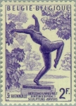 Stamps Belgium -  La tonta virgen de Rik Wouters