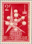 Stamps Belgium -  Exposición mundial Bruselas