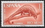 Stamps Equatorial Guinea -  rio muni - 47 - Manis gigantea