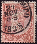 Stamps : Europe : Belgium :  Leopóldo ll-perforado