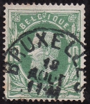 Stamps : Europe : Belgium :  Leopóldo ll