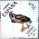 Stamps Morocco -  sahara español - 318 - Buitre torgo