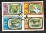 Stamps United Arab Emirates -  Fujeira - Conquista espacial, Apolo 16
