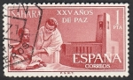 Stamps Morocco -  sahara español - 240 - XXV Años de Paz, asistencia médica