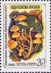 Stamps Russia -  Hongos