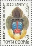 Stamps Russia -  Zoológico de Moscú, 120 ° Aniversario