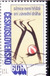Stamps Czechoslovakia -  EL CAMINO NO ES UNA CRIATURA