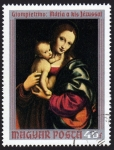 Stamps Hungary -  COL-VIRGEN Y NIÑO JESÚS-GIAMPIETRINO
