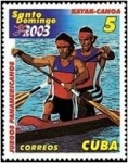Sellos de America - Cuba -   Panamemerican games - Santo Domingo