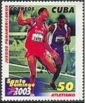 Stamps Cuba -  Panamemerican games - Santo Domingo