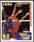 Stamps Cuba -  Panamemerican games - Santo Domingo