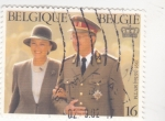 Stamps Belgium -  MONARCAS