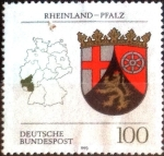 Stamps : Europe : Germany :  Scott#1709 m4b intercambio, 0,55 usd, 100 cent. 1993