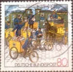 Stamps Germany -  Scott#1515 intercambio, 0,70 usd, 80 cent. 1987