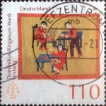 Stamps Germany -  Scott#2046 intercambio, 0,70 usd, 110 cent. 1999