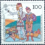 Sellos de Europa - Alemania -  Scott#1745 intercambio, 0,45 usd, 100 cent. 1992