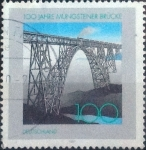 Stamps Germany -  Scott#1972  mxb intercambio, 0,55 usd, 100 cent. 1997