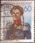 Stamps Germany -  Scott#1364 intercambio, 0,20 usd, 60 cent. 1981