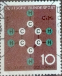 Sellos de Europa - Alemania -  Scott#892 intercambio, 0,20 usd, 10 cent. 1964