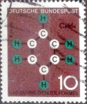 Stamps Germany -  Scott#892 intercambio, 0,20 usd, 10 cent. 1964