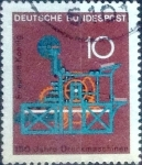 Stamps Germany -  Scott#978 intercambio, 0,20 usd, 10 cent. 1968