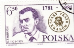 Stamps Poland -  K. SWINARSKI 1781-1981 200 ANIVERSARIO TEATRO KRAKOW