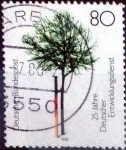 Stamps Germany -  Scott#1558 ma3s intercambio, 0,30 usd, 80 cent. 1988