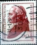 Stamps Germany -  Scott#1144 intercambio, 0,30 usd, 90 cent. 1974