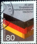 Stamps Germany -  Scott#1451 intercambio, 0,30 usd, 80 cent. 1985