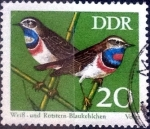 Stamps Germany -  Scott#1456 intercambio mxb , 0,20 usd, 20 cent. 1973
