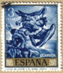 Stamps Spain -  JOSE MARIA SERT - Lucha de Jacob y el Angel